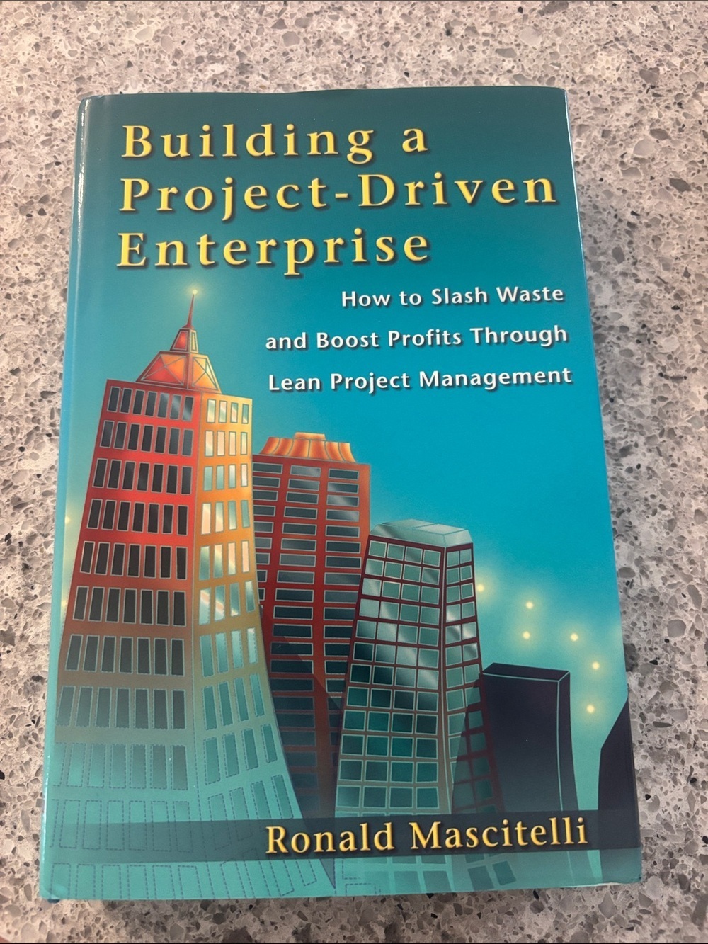 Building a Project-Driven Enterprise by Ronald Mascitelli - Teal & Gold Cover